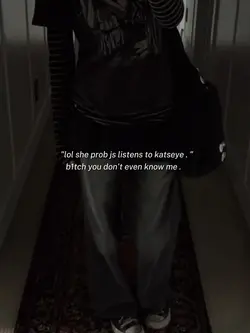 you. don't. know. me