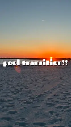 pool transition!!