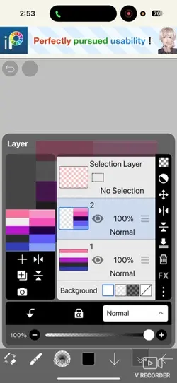 Mixing pride flags