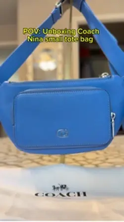 Unboxing Coach Belt 