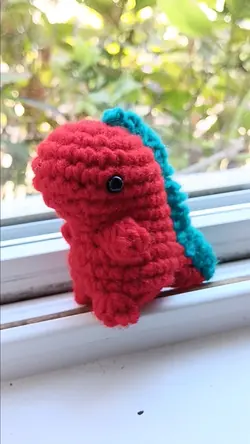 Crochet T-Rex!