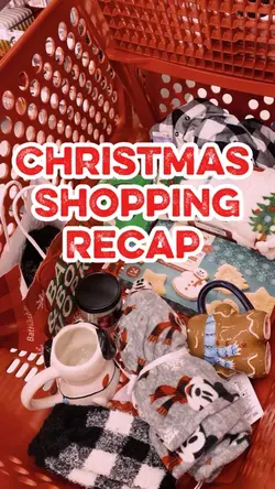 Shopping recap