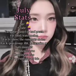 July stats