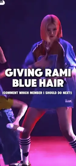 Blue hair????