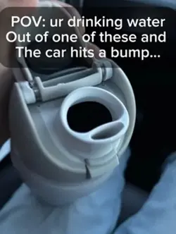 It hits my teeth😭