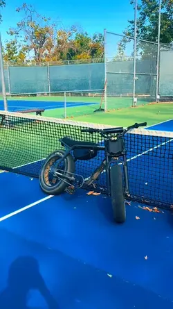 We can’t bike anymor