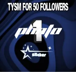 Tysm for 50 follower