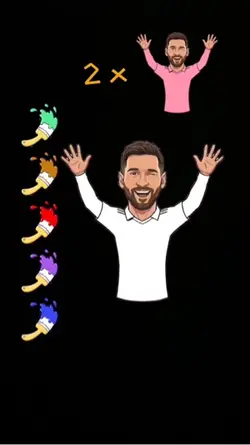 Messi color shirt⭐️🎀⭐️