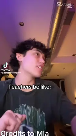Teachers be like