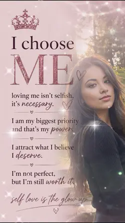 I choose me 