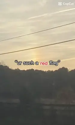 Red flag……