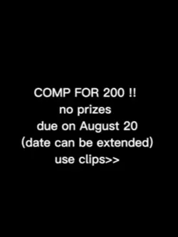 For vxii🪽’s comp!!!