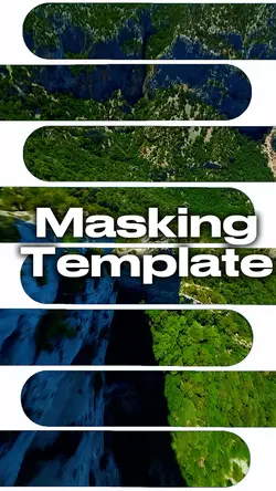 Masking template