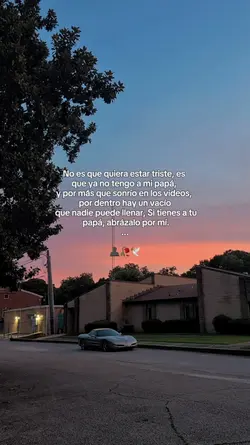 te extraño papá 