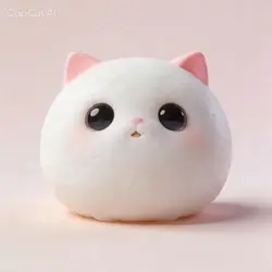 cutest mochi cat!