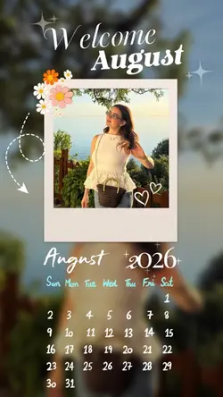 Welcome August 