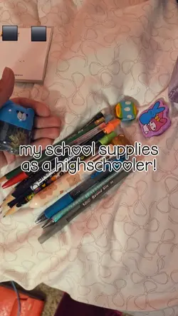 highschool supplies