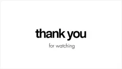 Thank you for watch