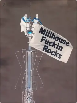 Tower proposal flag