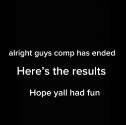 Comp results