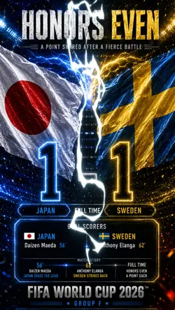 Japan vs Sweden 