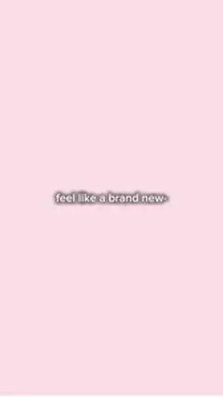 brand new person