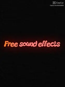 Sound effects