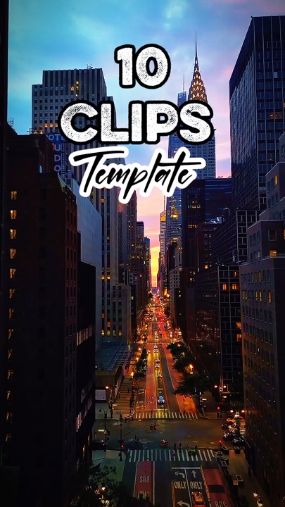 capcut template cover
