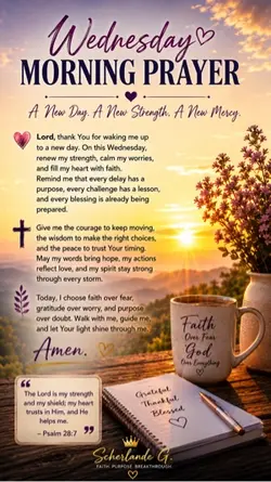 Wednesday morning 🙏