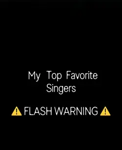 My top fave singers😛