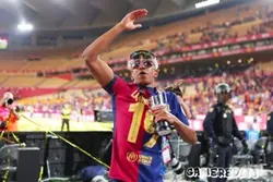 Soccer lamine yamal 