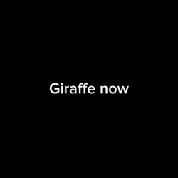 Giraffe now & then