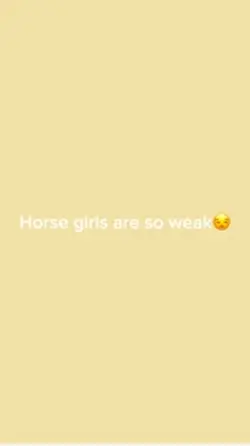 Horse girls