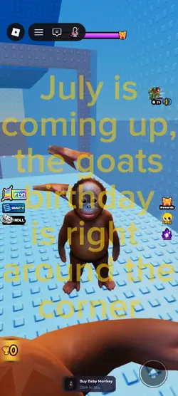 the goats birthday