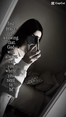 Find peace in him