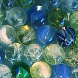 Green and blue
