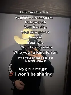 I don’t share