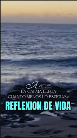 Reflexion de vida 💫
