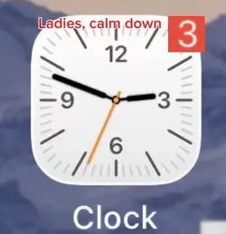Calm down