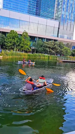 Kayak boat ride 