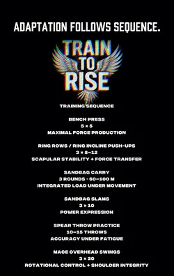 Training sequence