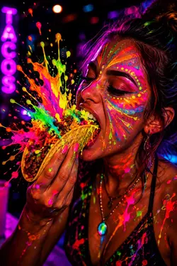 Neon taco 🌮 