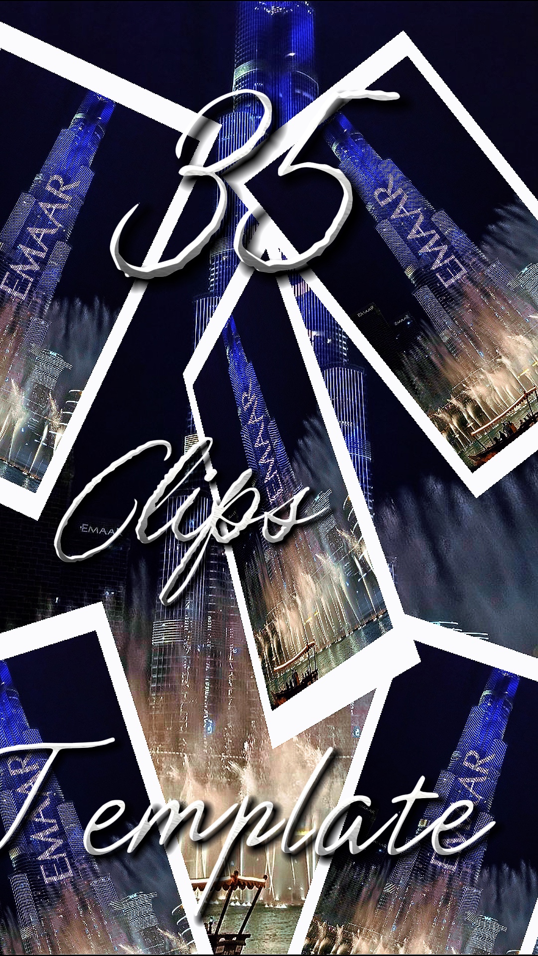 capcut template cover