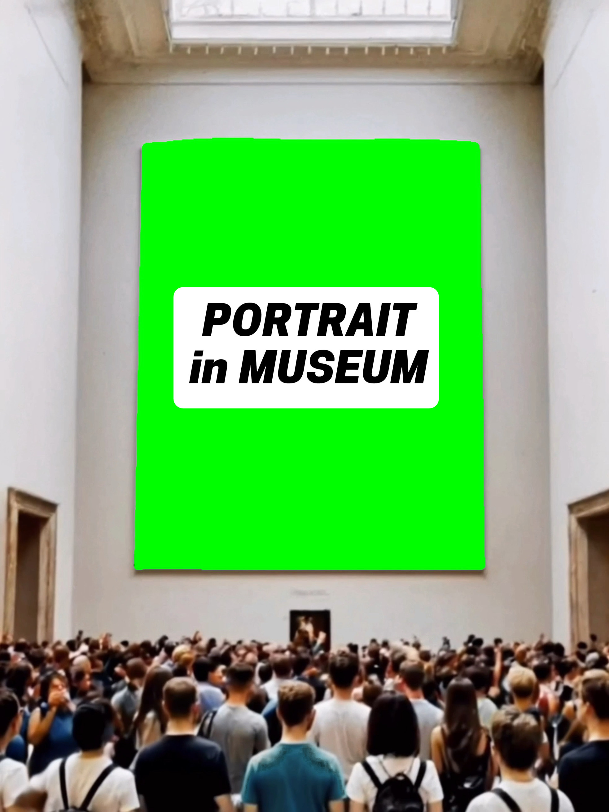 PORTRAIT IN MUSEUM