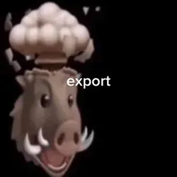 export pls