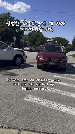 totaled car