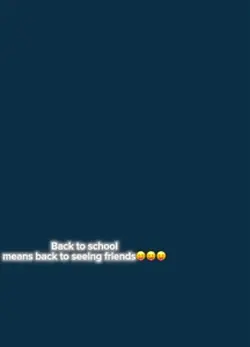 Back to school