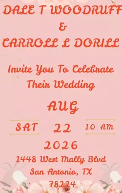 wedding invitation