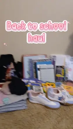 Back to school haul