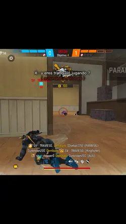 Yo jugando free Fire